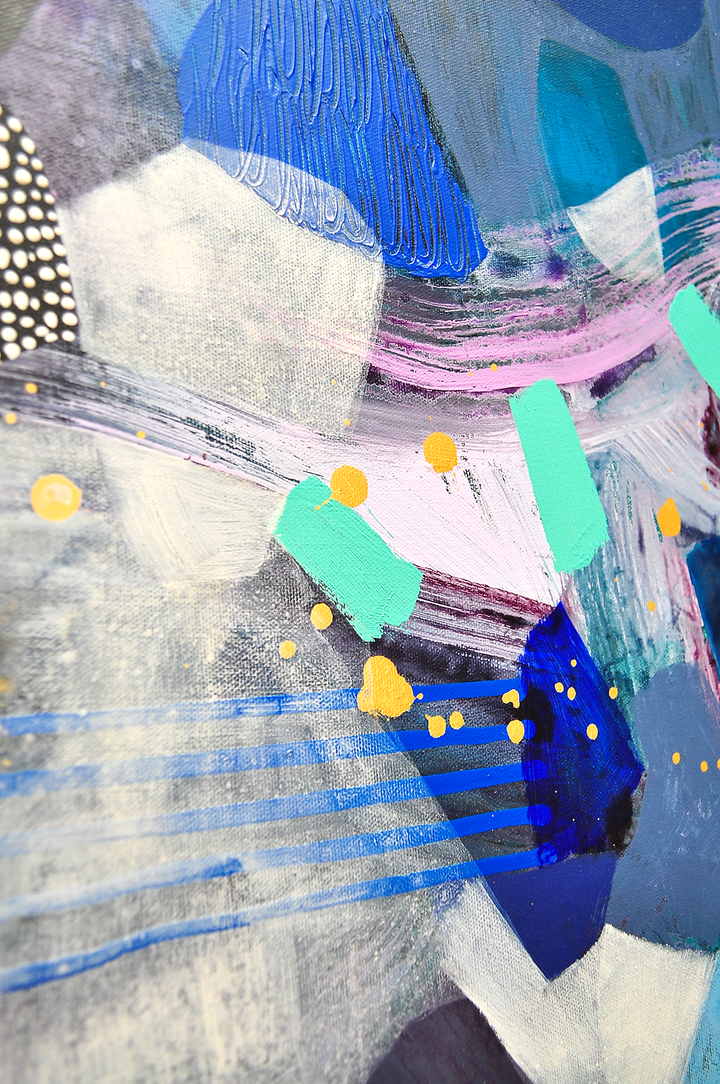 Dream A Little Dream Of Me - 48x48 on Canvas