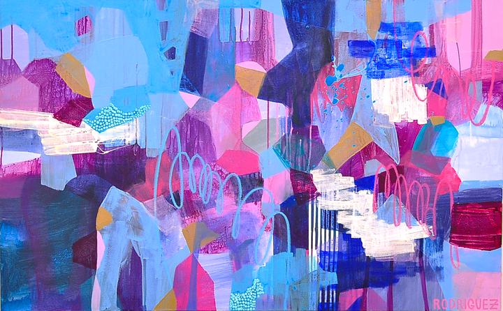 The Future Is For Dreamers - 48x30 on Canvas