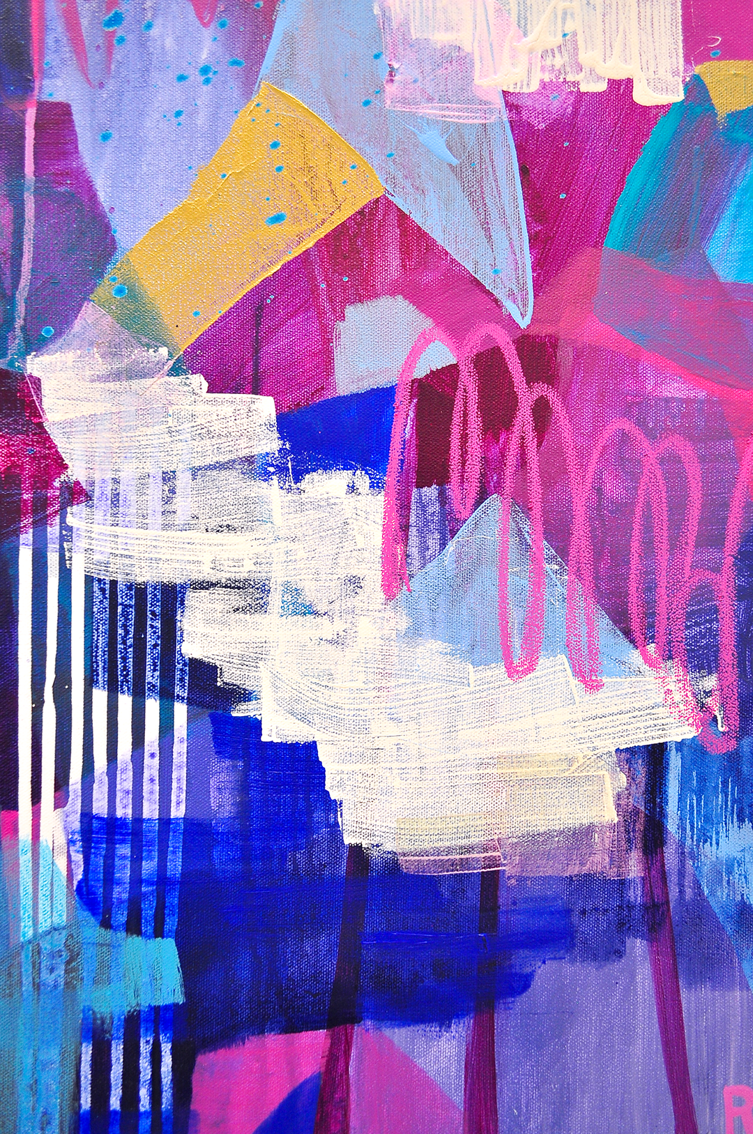 The Future Is For Dreamers - 48x30 on Canvas