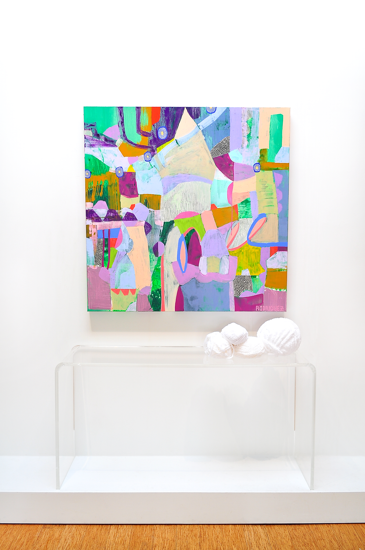 Singing Along To Our Favorite Song - 48x48 on Canvas
