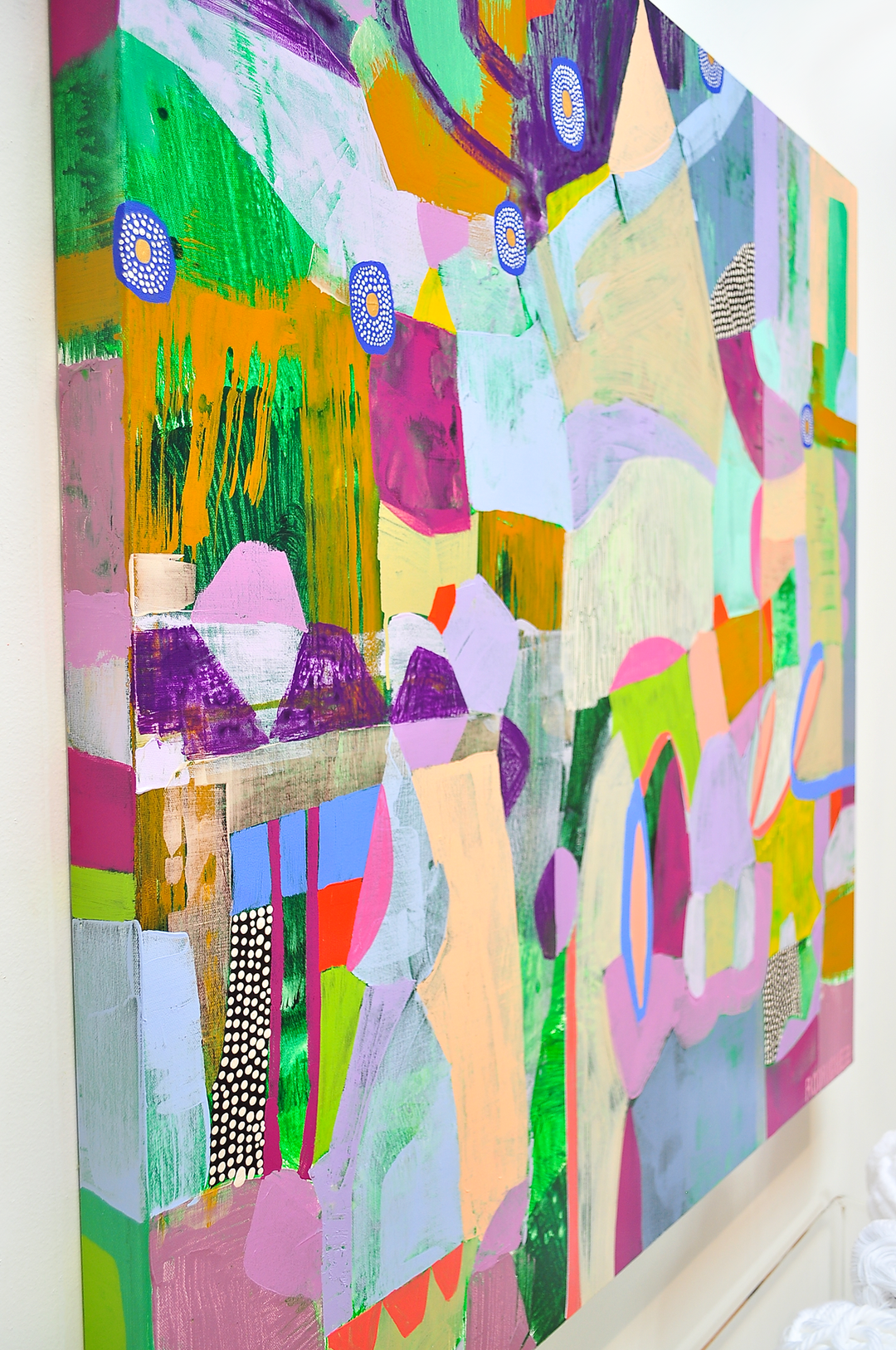 Singing Along To Our Favorite Song - 48x48 on Canvas