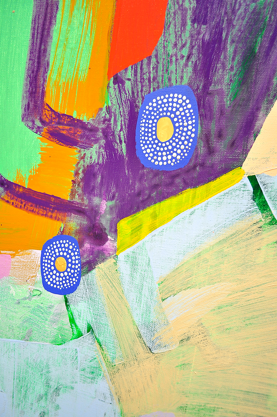 Singing Along To Our Favorite Song - 48x48 on Canvas