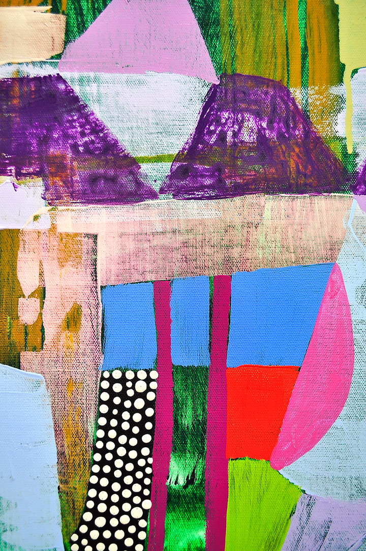 Singing Along To Our Favorite Song - 48x48 on Canvas