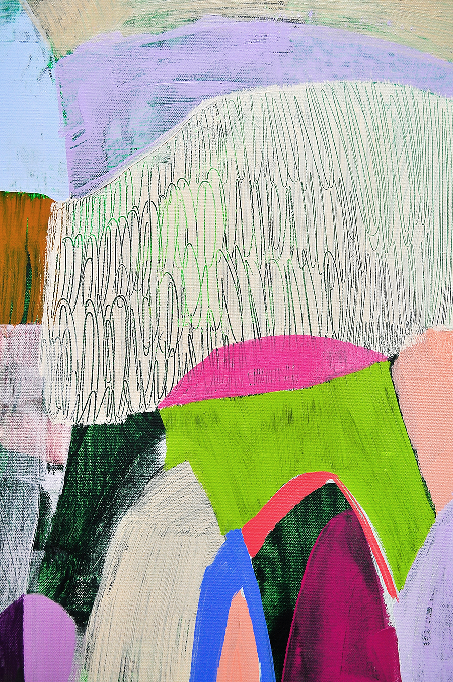 Singing Along To Our Favorite Song - 48x48 on Canvas