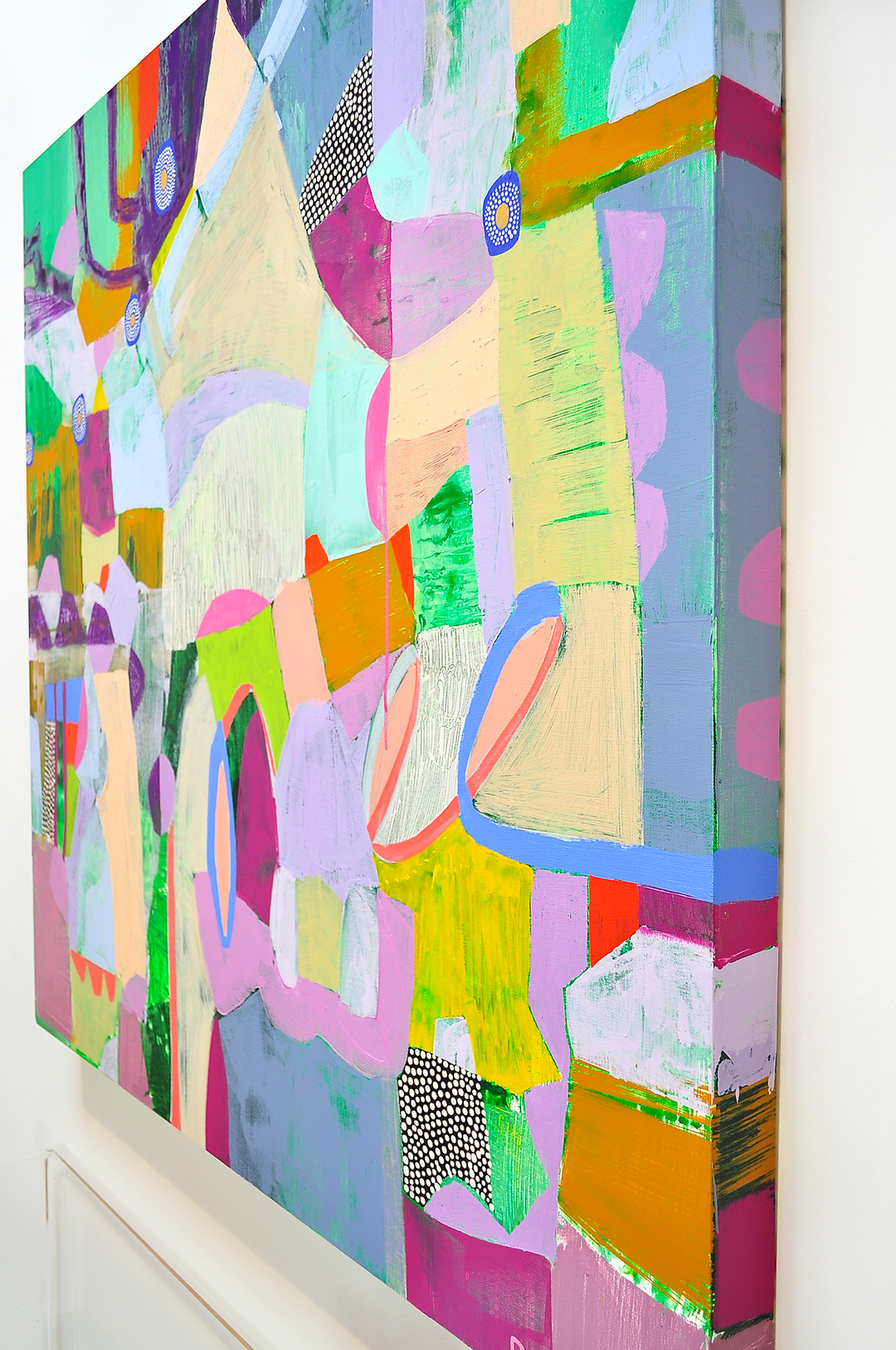 Singing Along To Our Favorite Song - 48x48 on Canvas