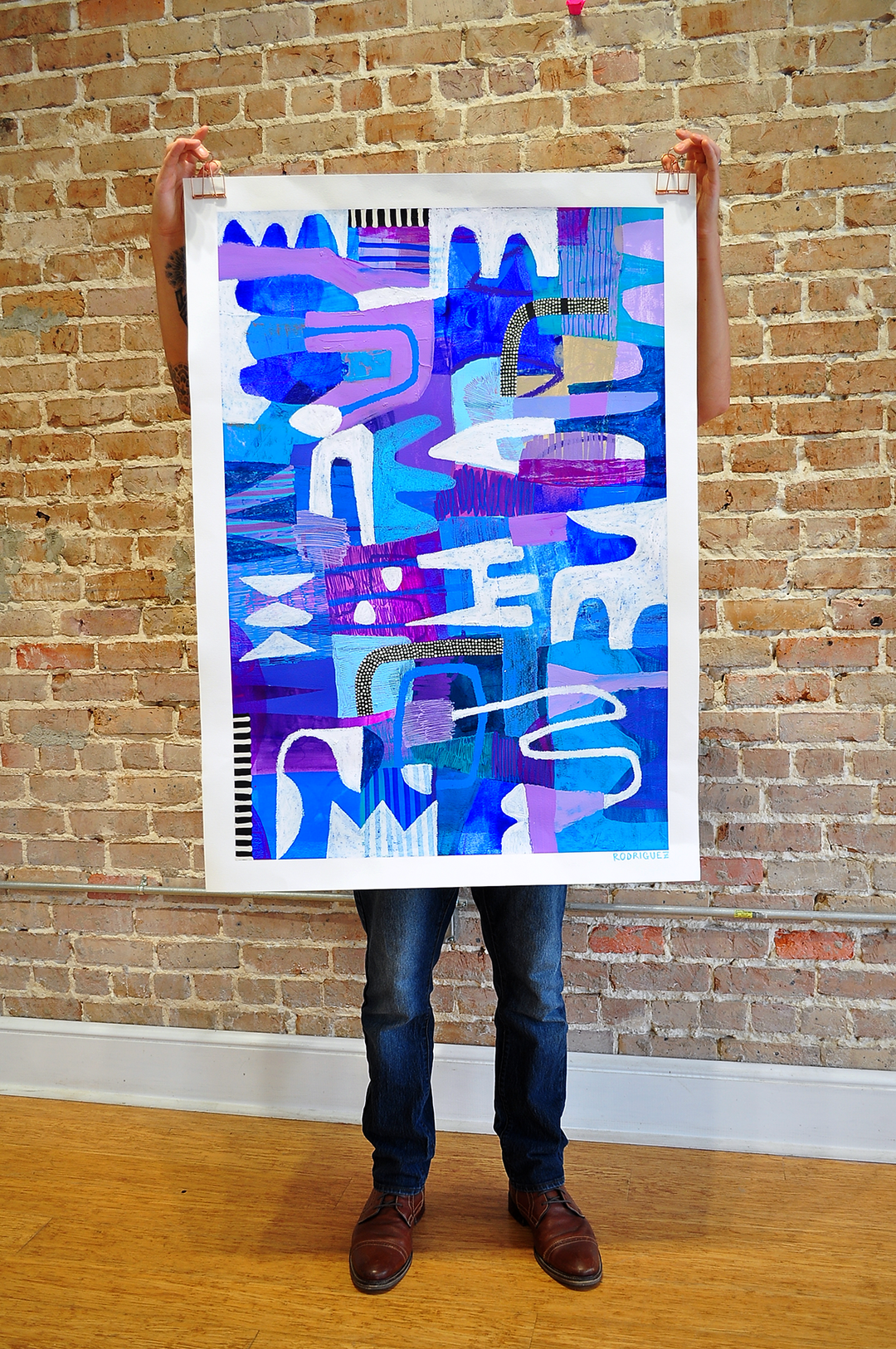 Deja Vu - 30x42 on Paper