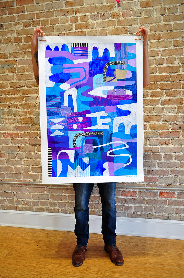 Deja Vu - 30x42 on Paper