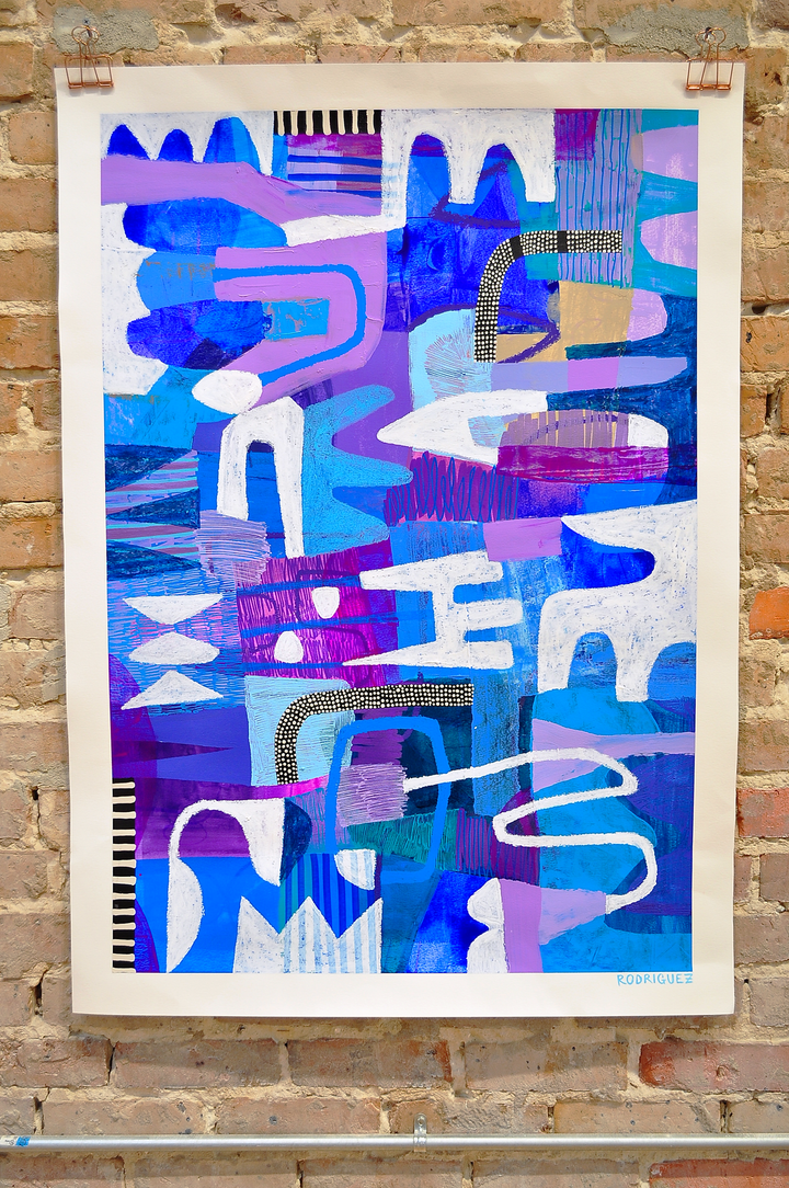 Deja Vu - 30x42 on Paper