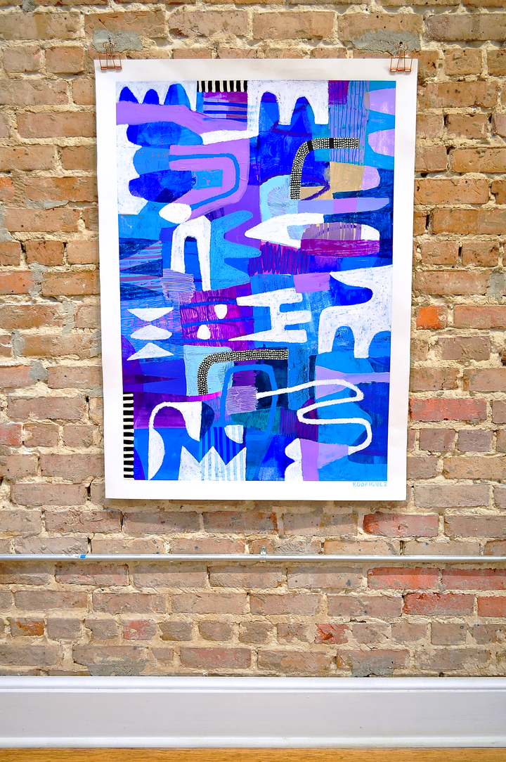 Deja Vu - 30x42 on Paper