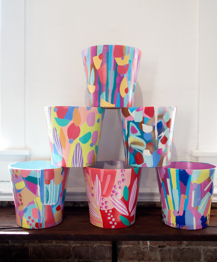 ABSTRACT PLANTER 6 - LARGE