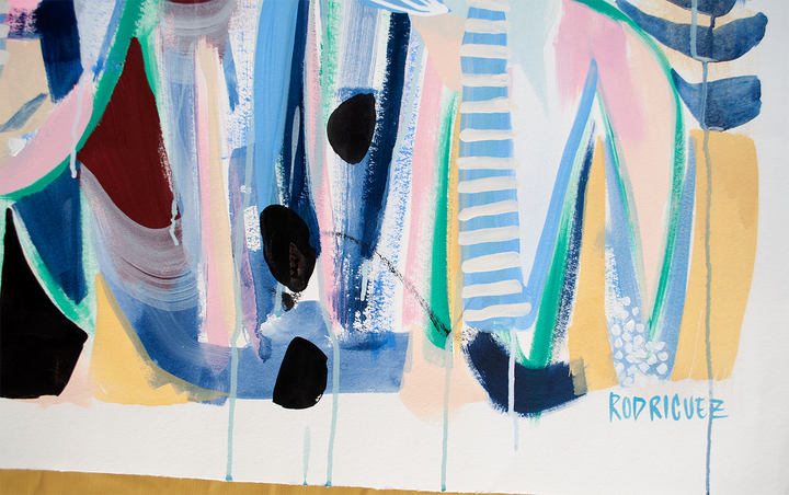 AFTERNOON RAIN - 32x40 ON PAPER