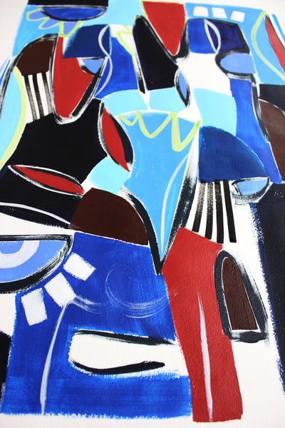 RUSH HOUR - 22x30 ON PAPER