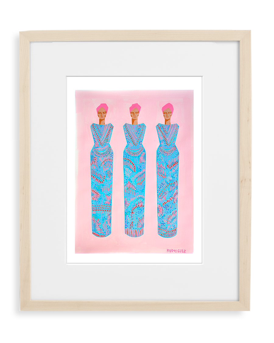 Contemporary art print by Marianne Angeli Rodriguez