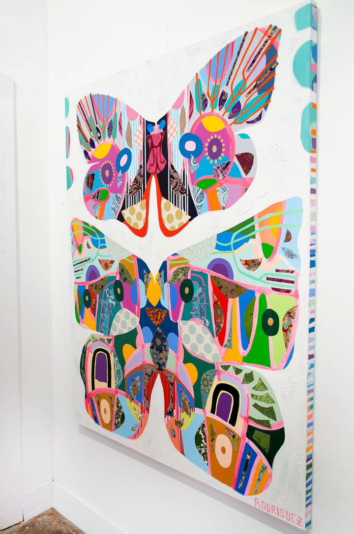 BETTER TOGETHER I - 60x48 ON CANVAS