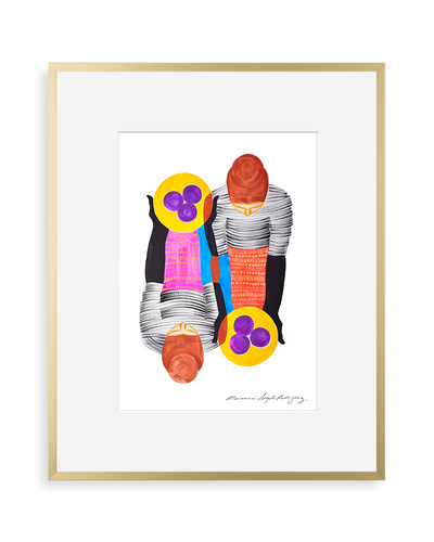 Contemporary art print by Marianne Angeli Rodriguez