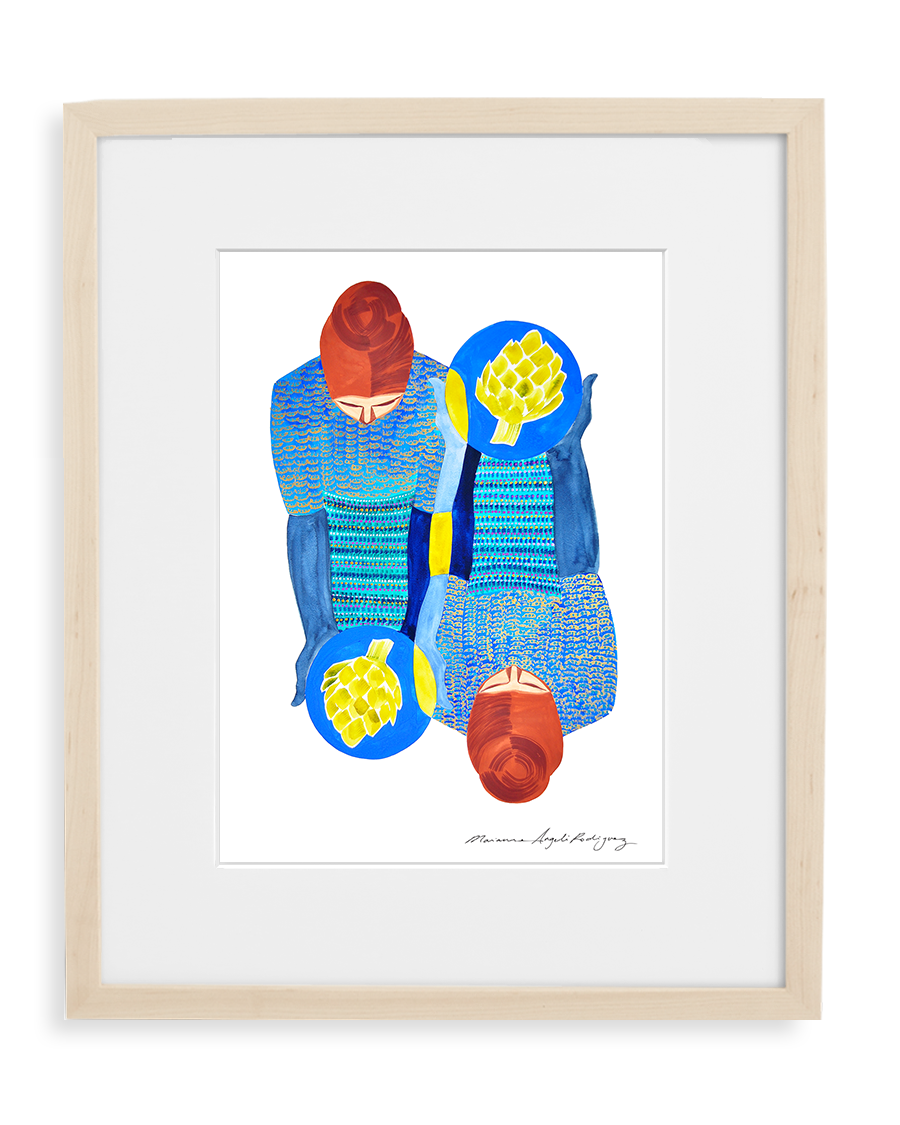 Contemporary art print by Marianne Angeli Rodriguez