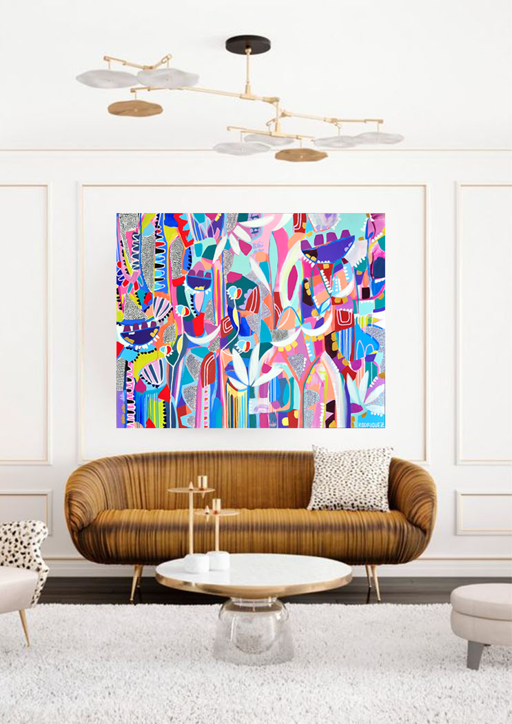 CARNIVAL - 60x48 ON CANVAS