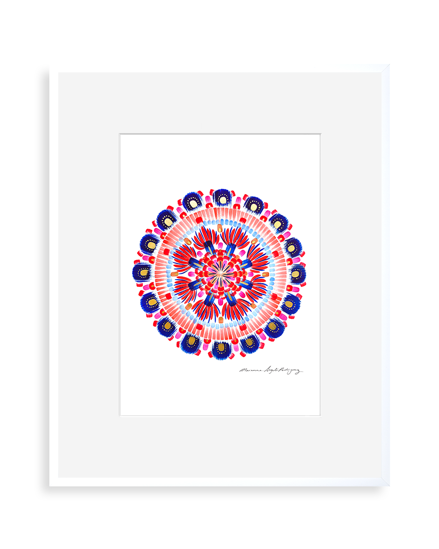 Contemporary art print by Marianne Angeli Rodriguez