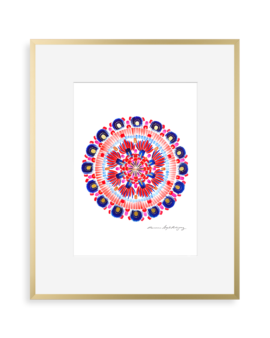 Contemporary art print by Marianne Angeli Rodriguez