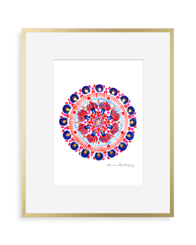 Contemporary art print by Marianne Angeli Rodriguez