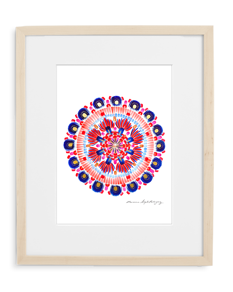 Contemporary art print by Marianne Angeli Rodriguez