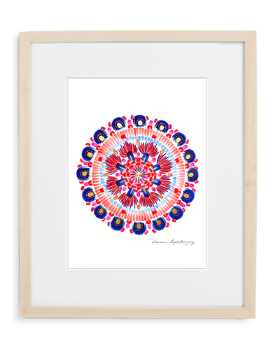 Contemporary art print by Marianne Angeli Rodriguez