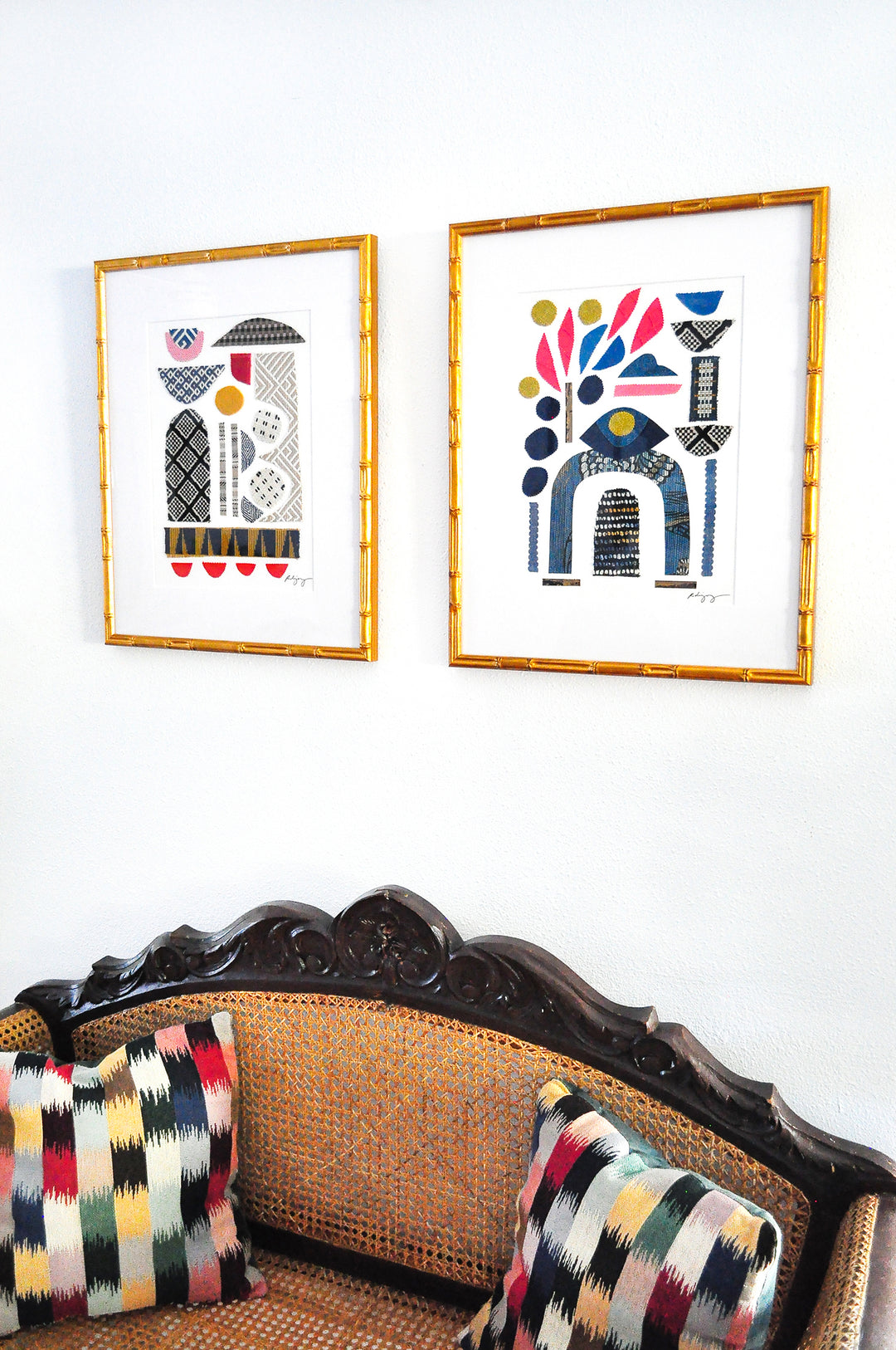 ALTAR - 17.5 x 21.5 - FRAMED COLLAGE