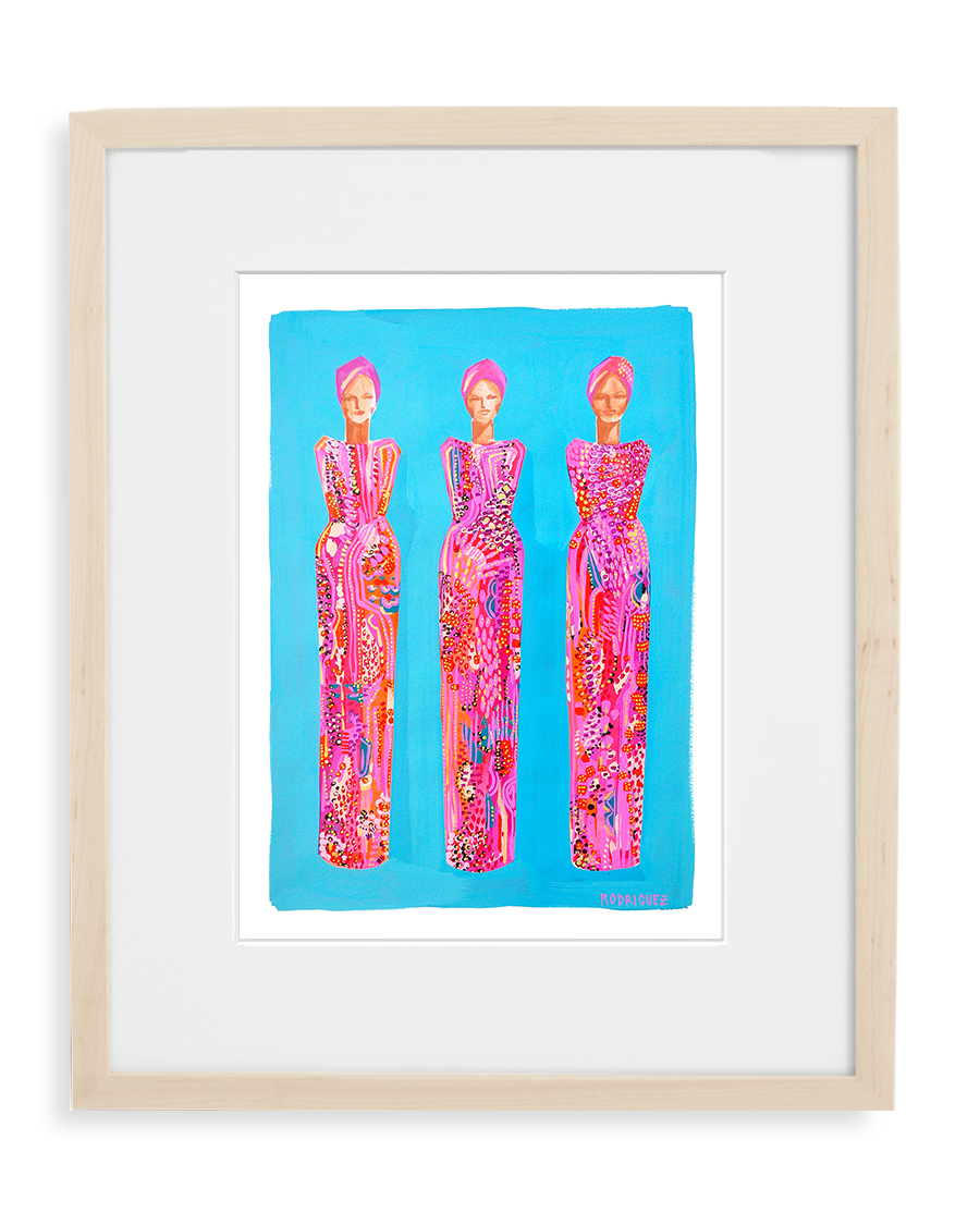 Contemporary art print by Marianne Angeli Rodriguez