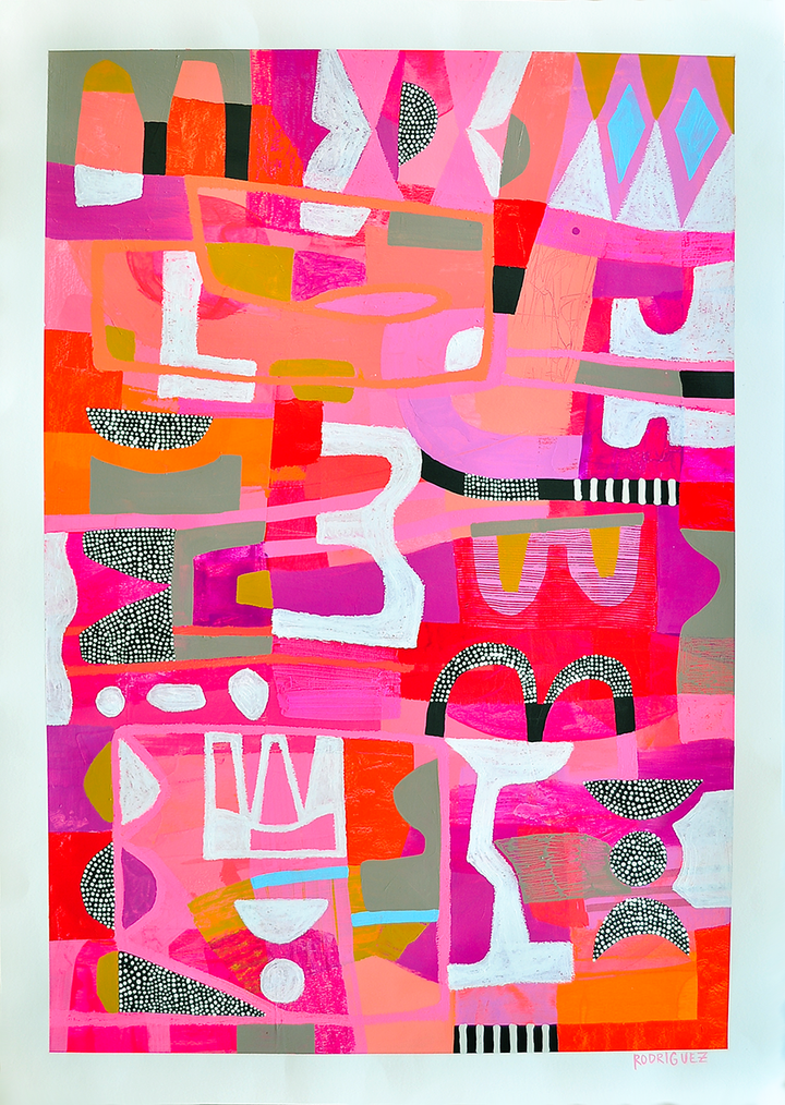 Message In a Bottle - 30x42 on Paper