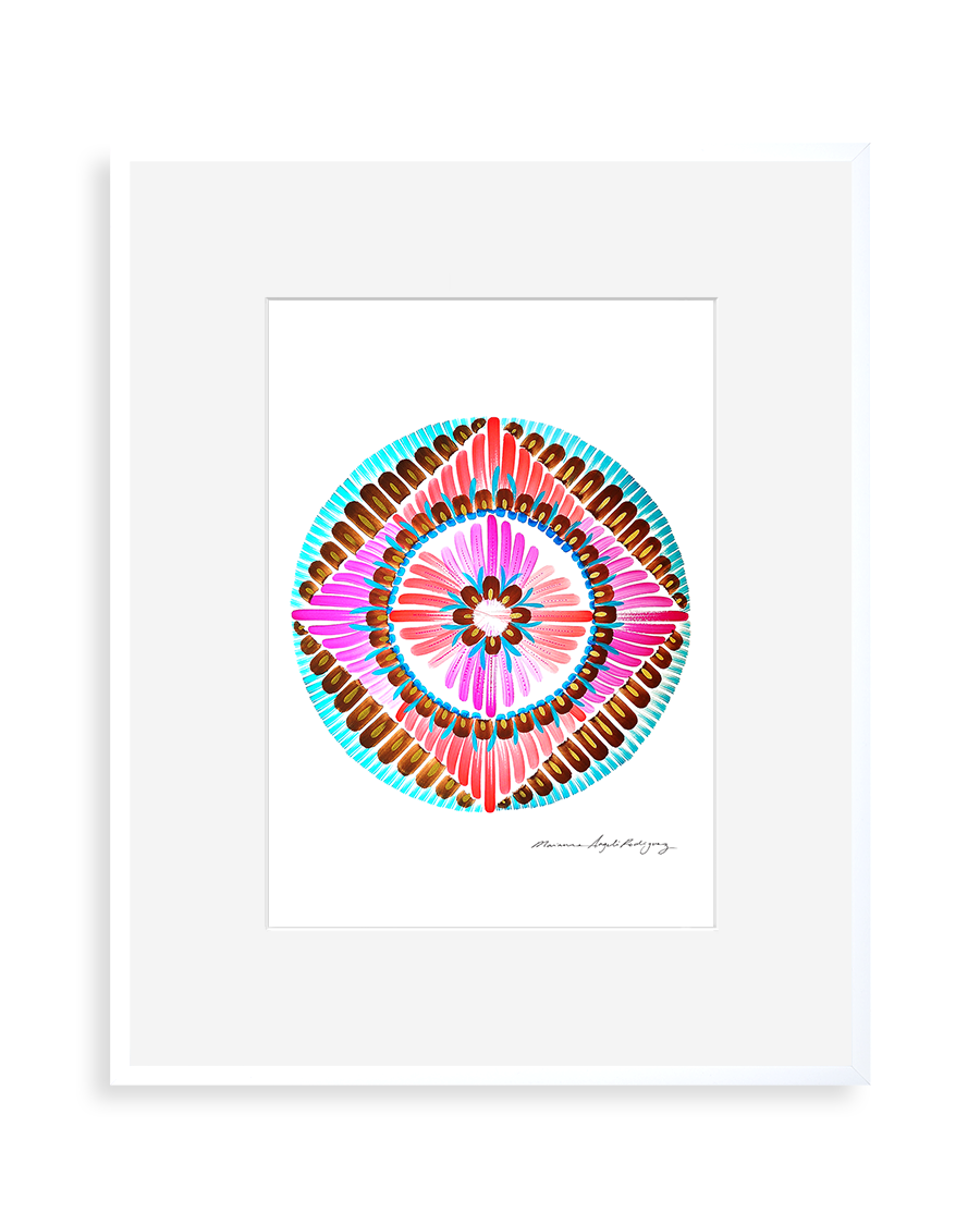 Contemporary art print by Marianne Angeli Rodriguez