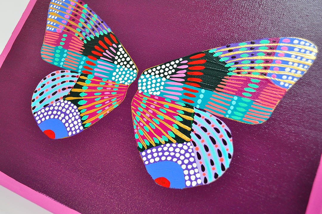 ESMERALDA 'WINGS' - 11x14 ON CANVAS