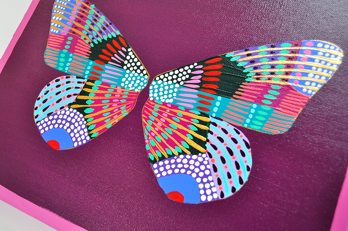 ESMERALDA 'WINGS' - 11x14 ON CANVAS