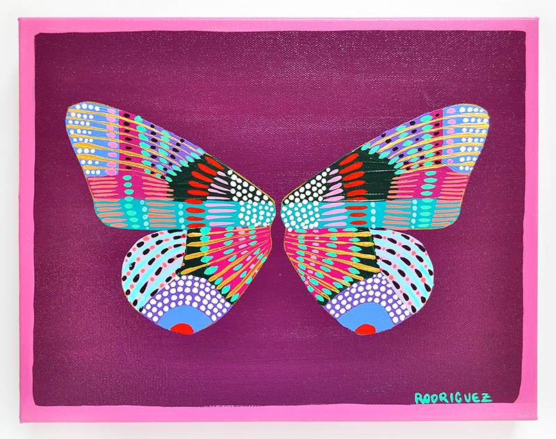 ESMERALDA 'WINGS' - 11x14 ON CANVAS