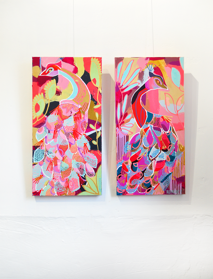 AMETHYST 15x30 ON CANVAS