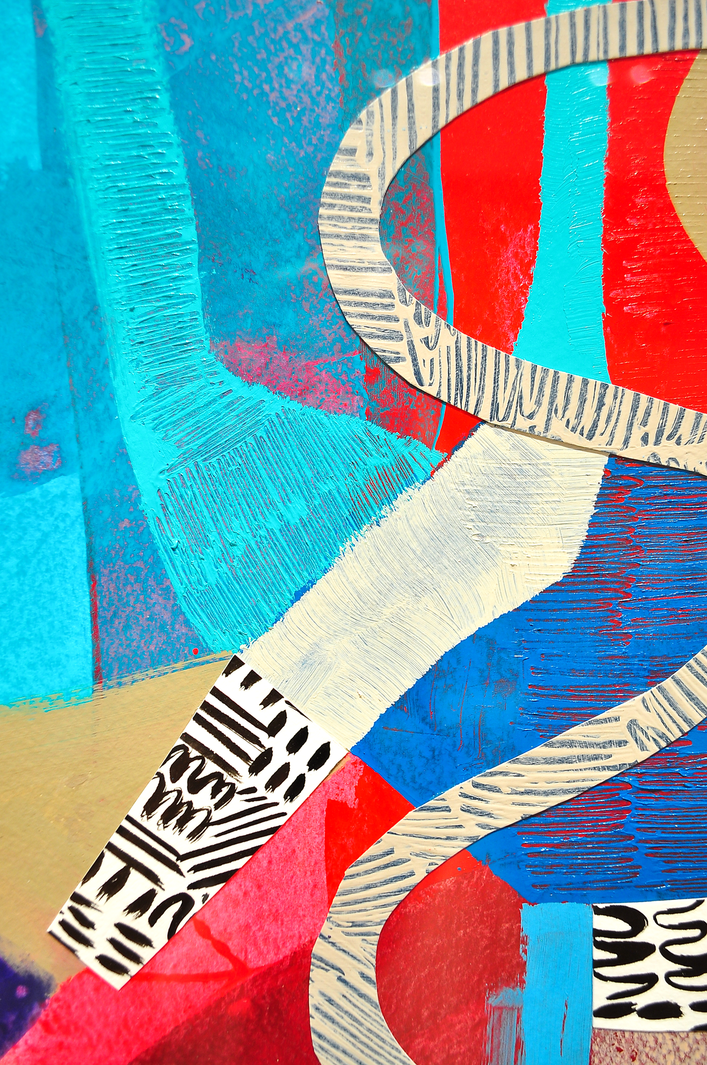 Retune Your Fortune - 26x34 Framed Mixed Media
