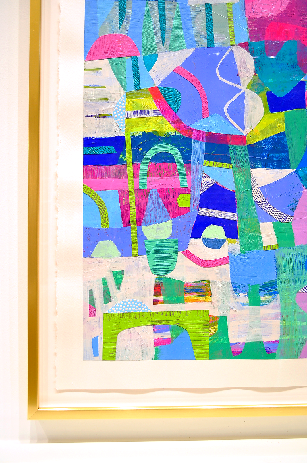 The Next Adventure - 26x34 Framed Mixed Media