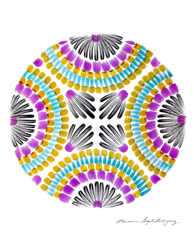 Contemporary art print by Marianne Angeli Rodriguez