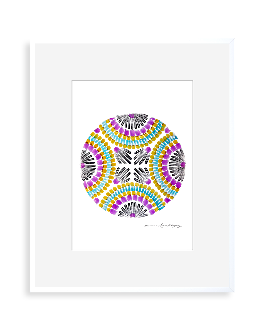 Contemporary art print by Marianne Angeli Rodriguez