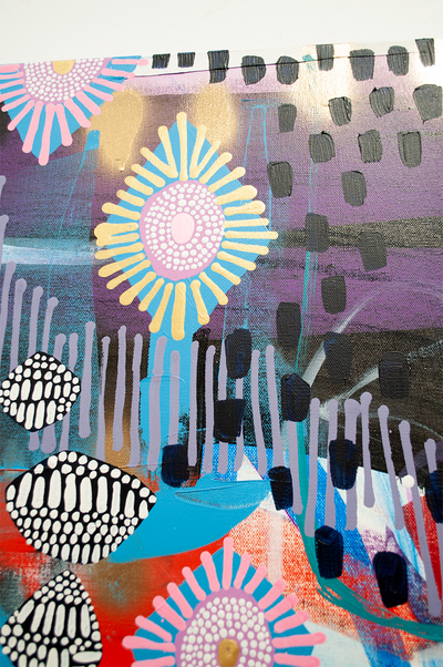 FESTIVAL OF HARVEST - 48x48 ON CANVAS