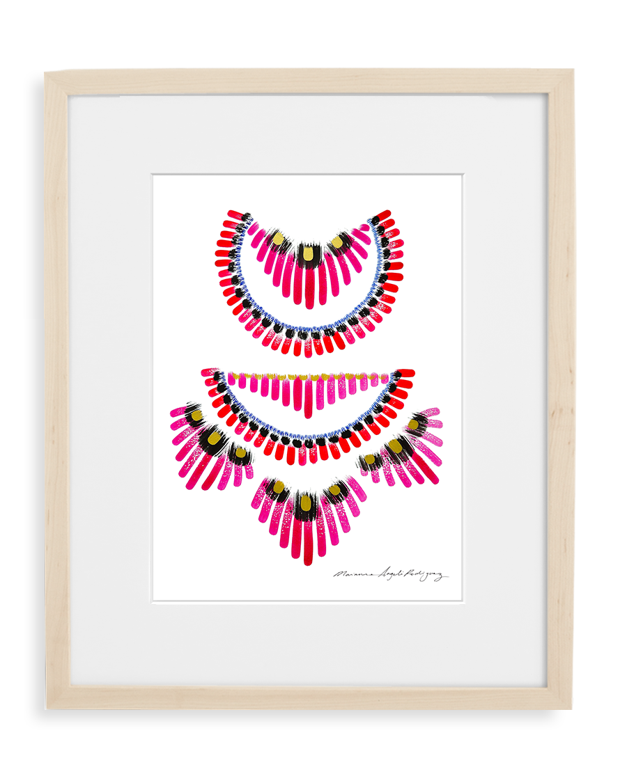Contemporary art print by Marianne Angeli Rodriguez