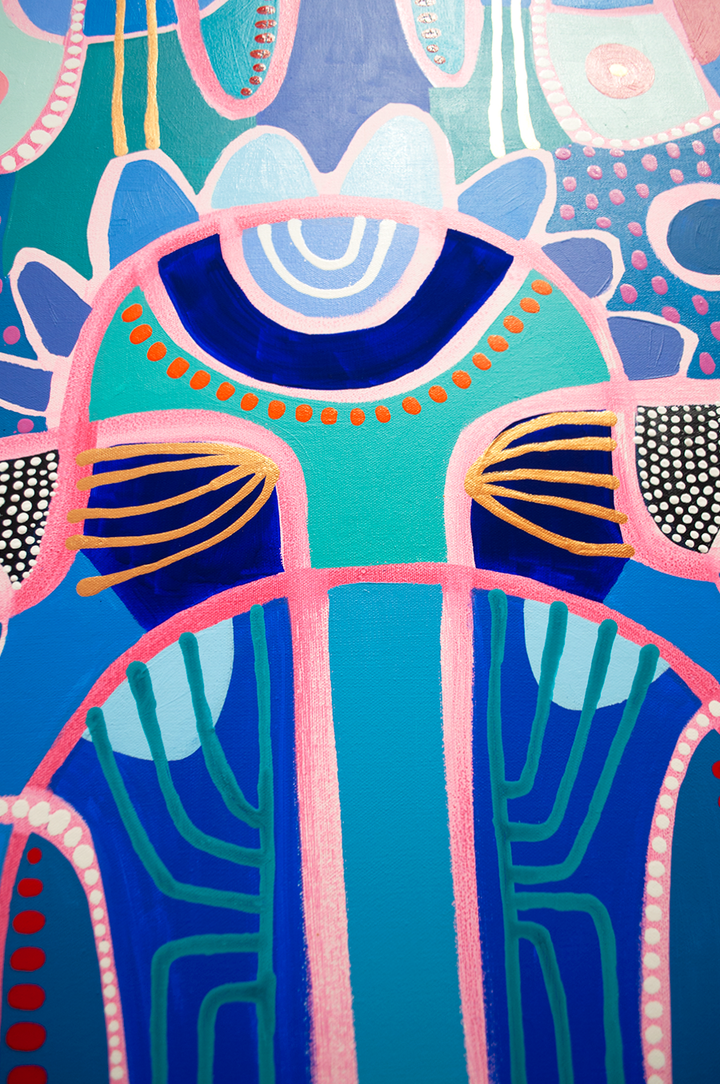 HEART WIDE OPEN - 30x40 ON CANVAS