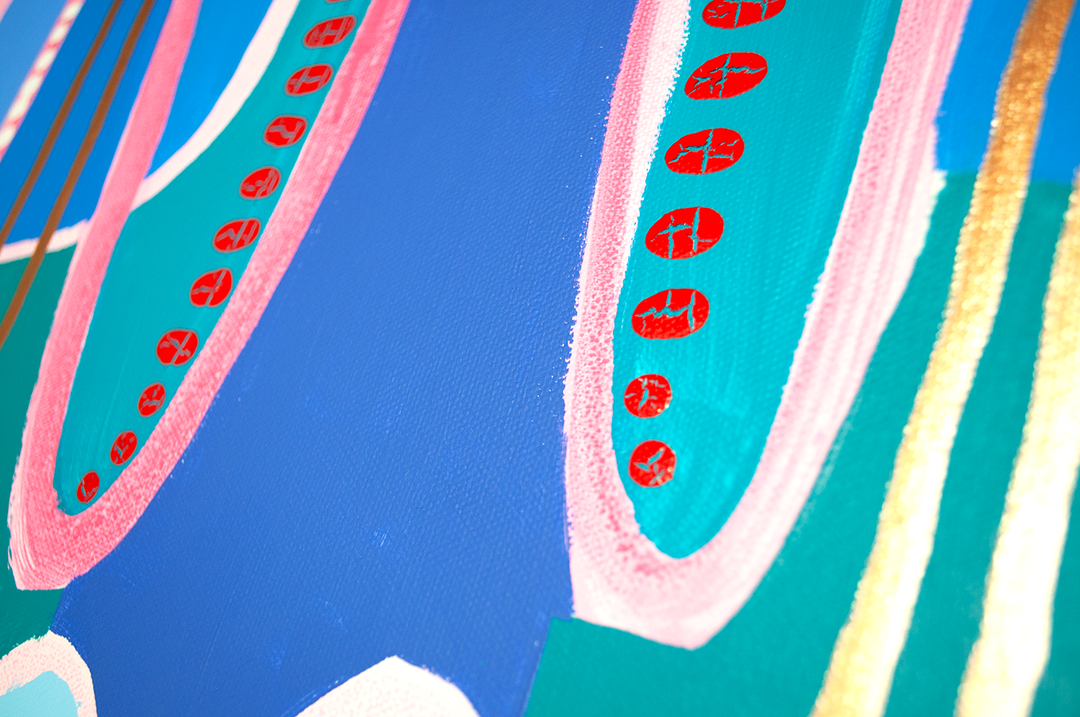 HEART WIDE OPEN - 30x40 ON CANVAS