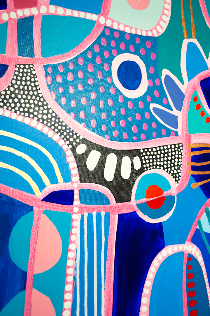 HEART WIDE OPEN - 30x40 ON CANVAS