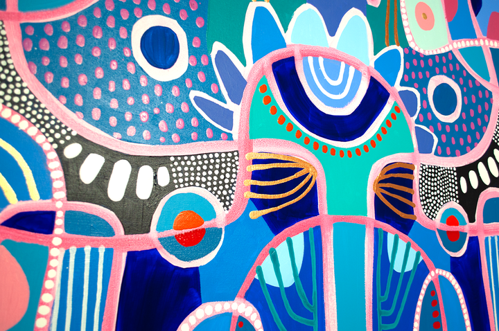 HEART WIDE OPEN - 30x40 ON CANVAS