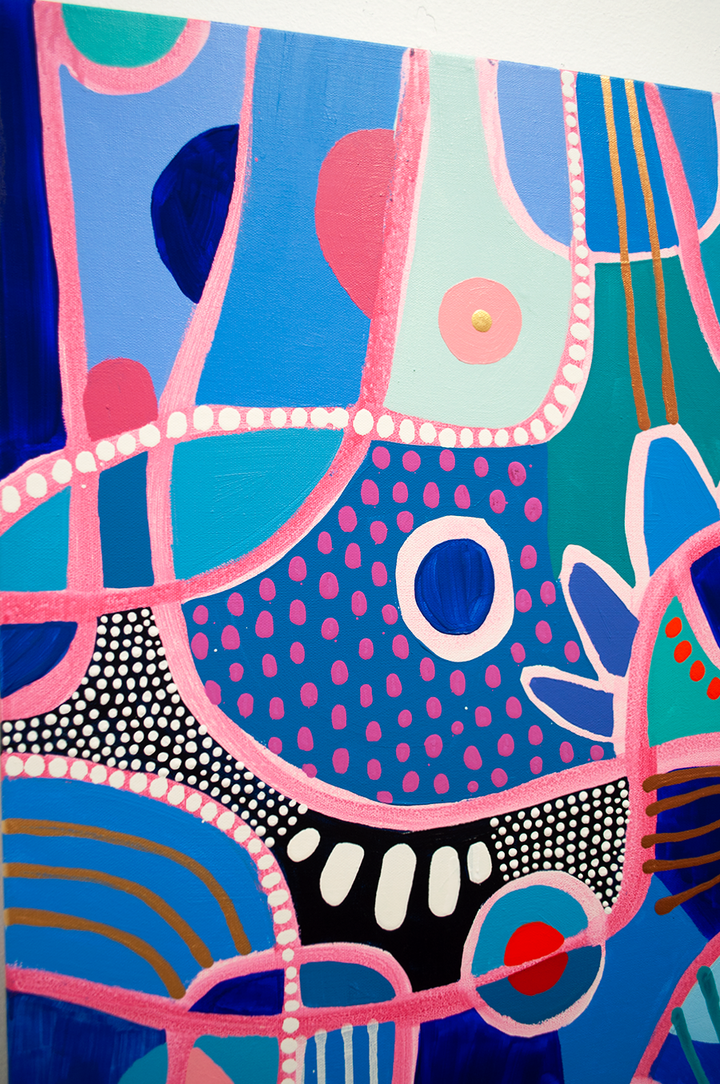 HEART WIDE OPEN - 30x40 ON CANVAS