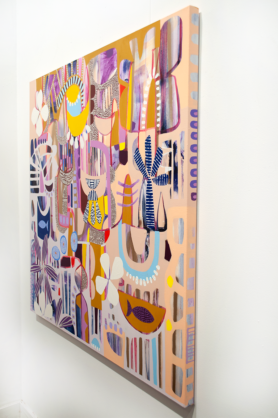 HERITAGE - 48x48 ON CANVAS