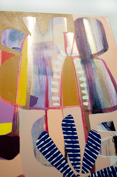 HERITAGE - 48x48 ON CANVAS
