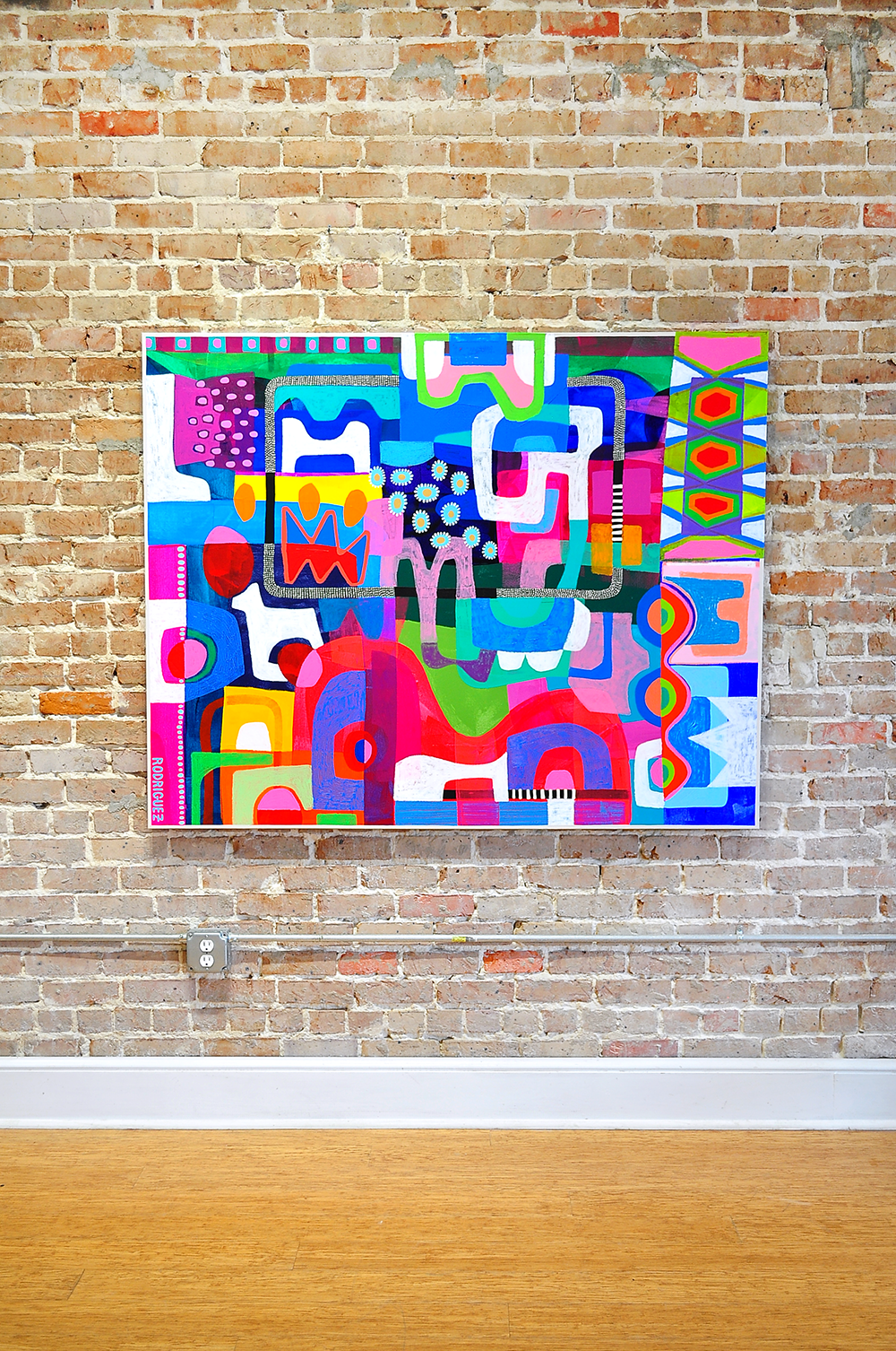 Electric Orchestra - 60x48 on Canvas