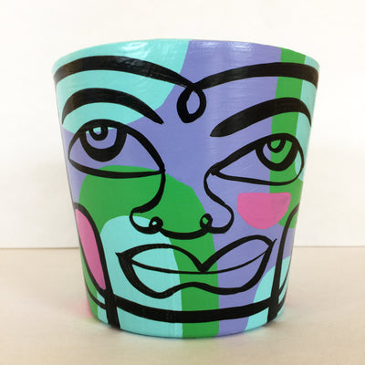 Small Peace Planter (sm95)