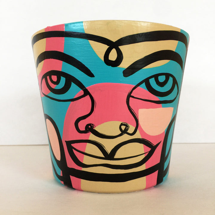 Small Peace Planter (sm96)